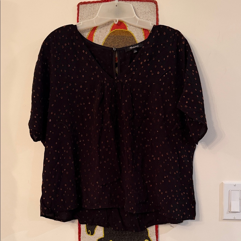 Gorgeous Glittery Spotted Shirt